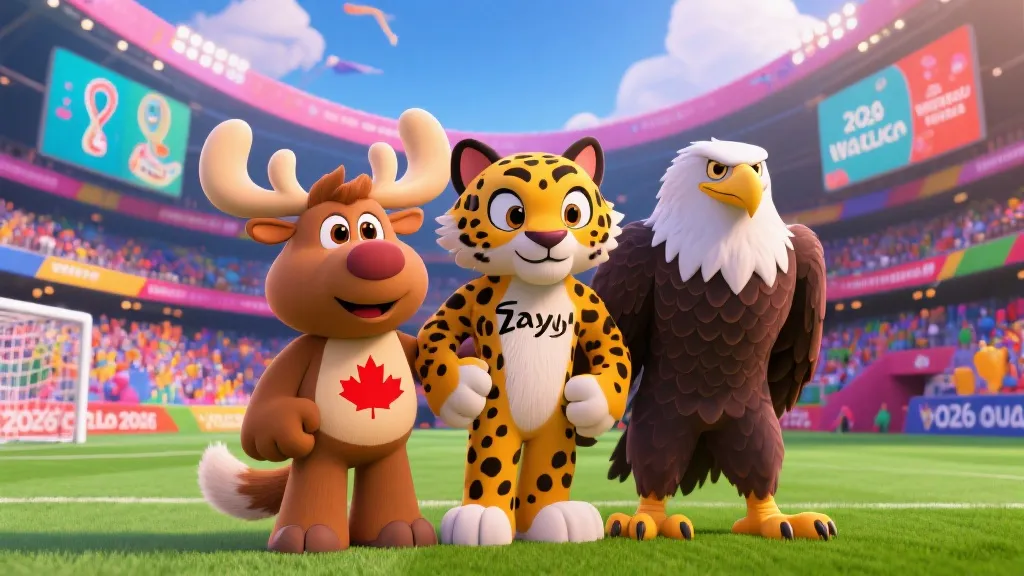 揭秘2026世界杯吉祥物：Maple、Zayu与Clutch背后的文化密码与狂欢寓意